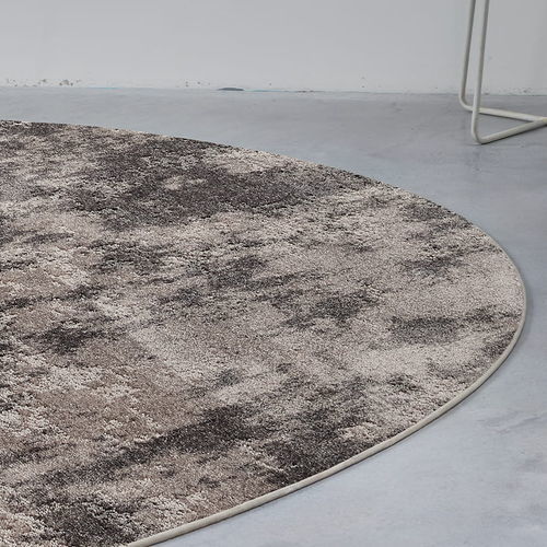 Tapete contemporâneo - KALAHARI - JAB ANSTOETZ FLOORING - estampado / em poliamida / redondo