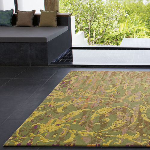 Tapete contemporâneo - CHARACTERS - JAB ANSTOETZ FLOORING - estampado / de cor lisa / em poliamida