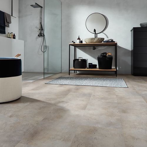 Revestimento de piso vinílico - ROUGH SANDSTONE - JAB ANSTOETZ FLOORING - para ambiente interno / para degrau / para escritório