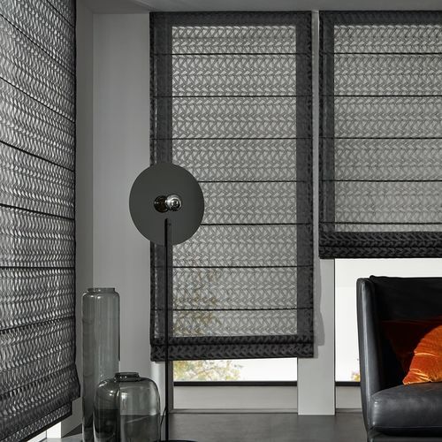 Persiana romana - SPACE - JAB ANSTOETZ SYSTEMS - para janela / em tecido / da linha comercial
