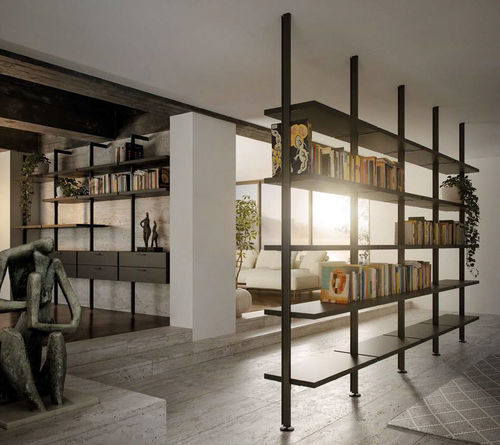 Livreiro modular - SIMPLY  - doal - do piso ao teto / contemporâneo / para escritório
