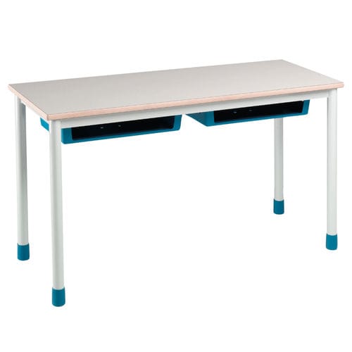 Mesa secretária para escola - B20 - Omsi srl - de piso / de 2 lugares / contemporânea
