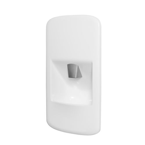 Lava-mãos de embutir - THRII - Wallgate Ltd - retangular / em Solid Surface / com dispensador de sabonete