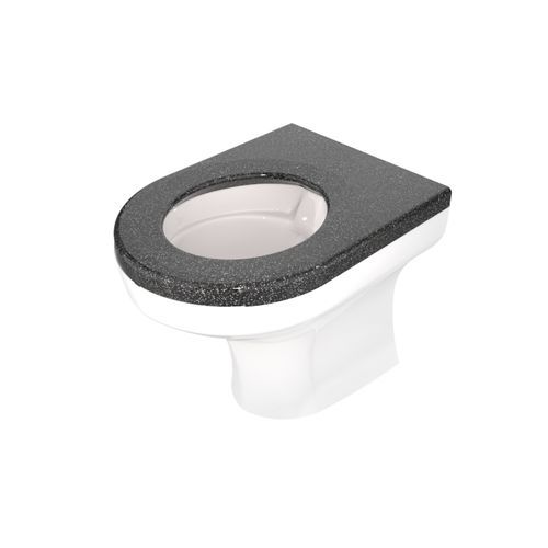 Vaso sanitário back to wall - CWC-250 - Wallgate Ltd - da linha residencial / da linha comercial / oval