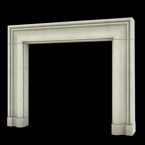 Moldura para lareira clássica - BOLECTION  - Tartaruga Design Inc - em pedra