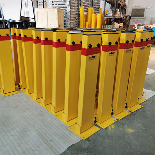 Balizador de proteção - KVS-FDB(KP)-150.800.3-0 - IKAVASS - em aço-carbono / galvanizado / refletivo