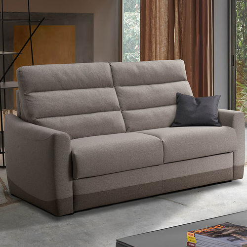 Sofá-cama - Serafino - Vitarelax - contemporâneo / em tecido / em couro