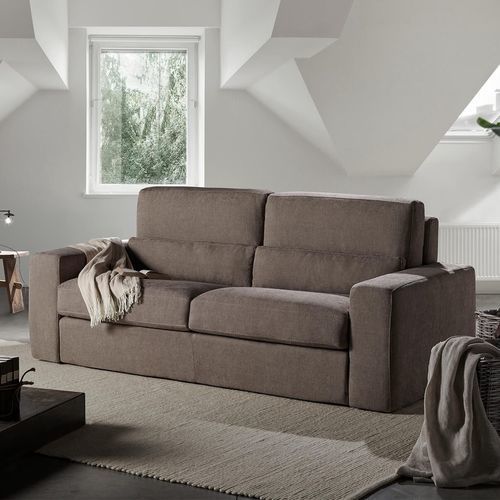 Sofá-cama - Shaila - Vitarelax - contemporâneo / em tecido / em couro