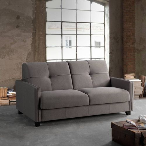 Sofá-cama - Magic - Vitarelax - contemporâneo / em tecido / em couro