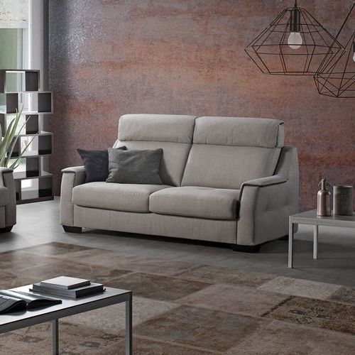 Sofá contemporâneo - Zoe - Vitarelax - em tecido / em couro / com braços