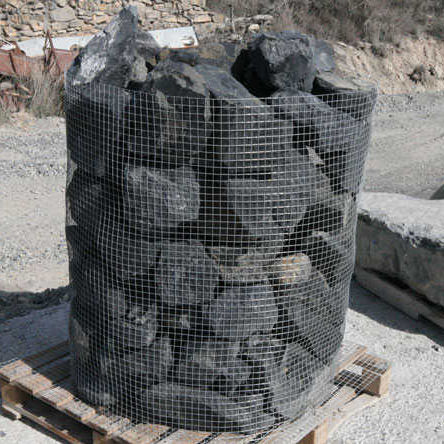 Bloco de pedra para parede - BIG BLACK - Canteras el cerro s. l. - para ambiente externo / para áreas verdes / decorativo