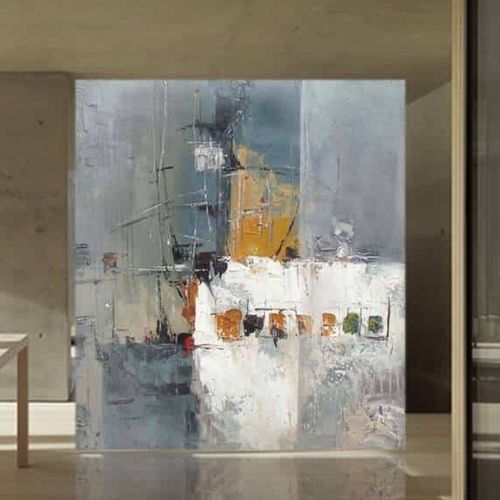 Quadro decorativo em acrílico - MAR 10 - OHORIGINAL BUSINESS SL - misto / pintado à mão / da linha comercial