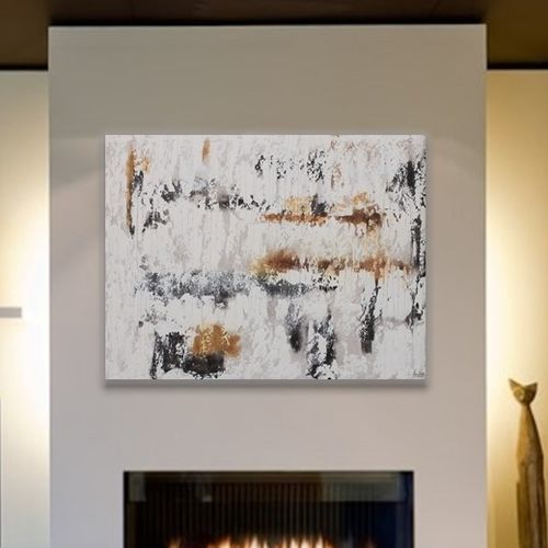 Quadro decorativo em acrílico - GUINEA - OHORIGINAL BUSINESS SL - misto / pintado à mão / abstrato