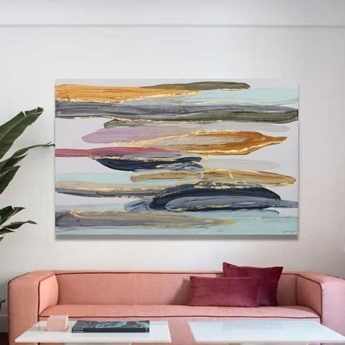 Quadro decorativo em acrílico - TAHITI - OHORIGINAL BUSINESS SL - misto / pintado à mão / abstrato