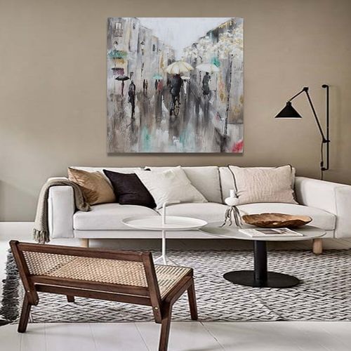 Quadro decorativo em acrílico - TOULOUSE - OHORIGINAL BUSINESS SL - misto / pintado à mão / em tela