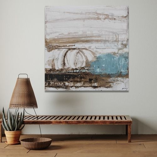 Quadro decorativo em acrílico - CALA BINIDALI - OHORIGINAL BUSINESS SL - misto / pintado à mão / abstrato