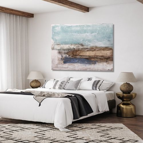 Quadro decorativo em acrílico - CALA FORNELLS - OHORIGINAL BUSINESS SL - misto / pintado à mão / abstrato
