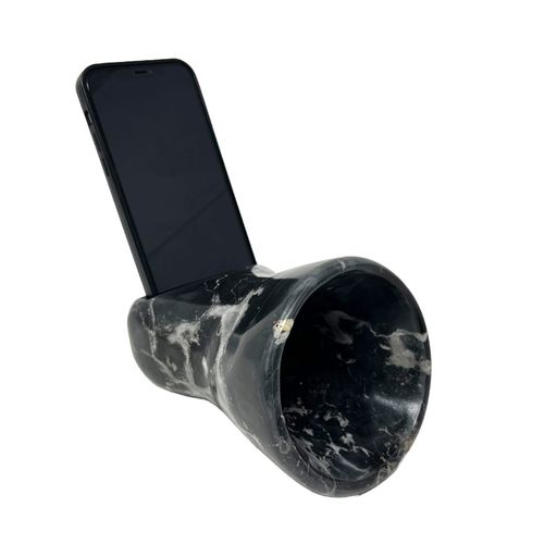 Amplificador passivo - Brass - Nero Portoro marble - Pistore Marmi