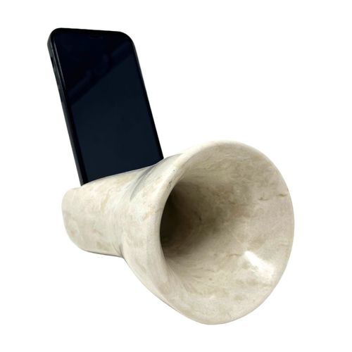 Amplificador passivo - Brass - Botticino Light marble - Pistore Marmi