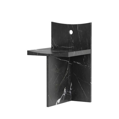 Cadeira contemporânea - THEBES - Pistore Marmi - para ambiente interno / para pátio / em mármore