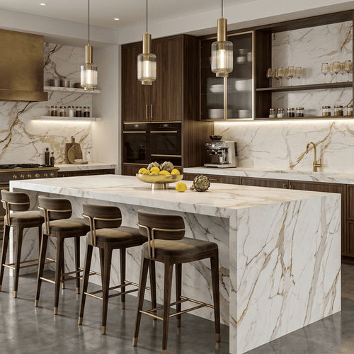 Bloco de pedra para parede - ORO - Pistore Marmi - decorativo / em pedra natural / em mármore