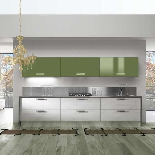Cozinha contemporânea - VENUS COLORS - CIESSE CUCINE SRL - em laminado / em L / com pegas