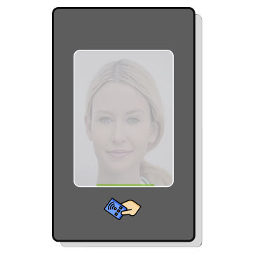 Leitor biométrico de reconhecimento facial para controle de acesso automático - NUND NBC124 - Nundlab, Inc. - de proteção / RFID