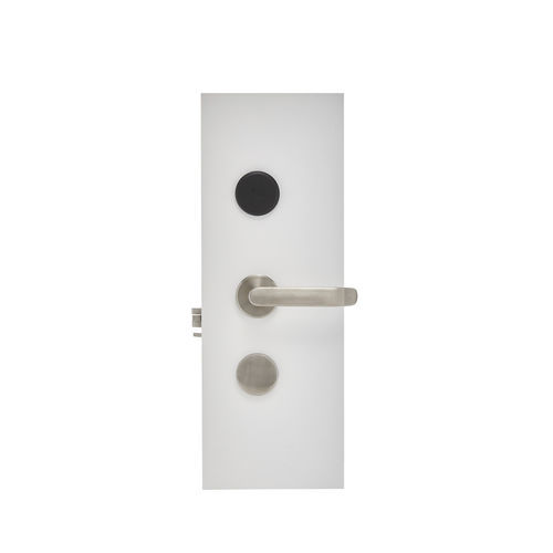 Fechadura eletrônica - Diamond HP100 - PASSTECH Co., Ltd. - mecânica / com pega / RFID