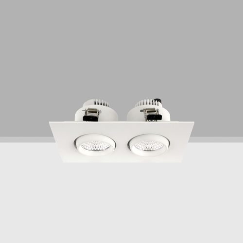 Spot de embutir no teto - MINA-R-II - Evorino - de LED / retangular / IP20
