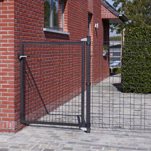 Portão de jardim em aço eletrossoldado - ZENTURO SUPER - Betafence International - em aço galvanizado / com revestimento de PVC