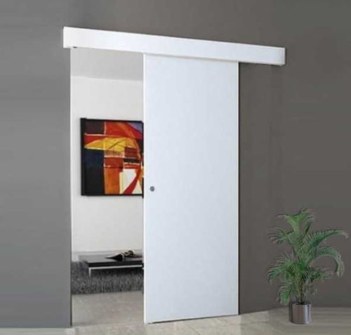 Porta interna - WALL - PORTE ITALIANE - com folheado de madeira / de correr / contemporânea