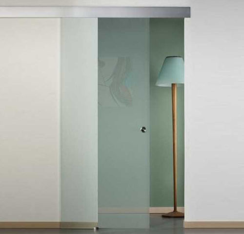 Porta interna - Crystal - PORTE ITALIANE - em vidro / de correr / contemporânea