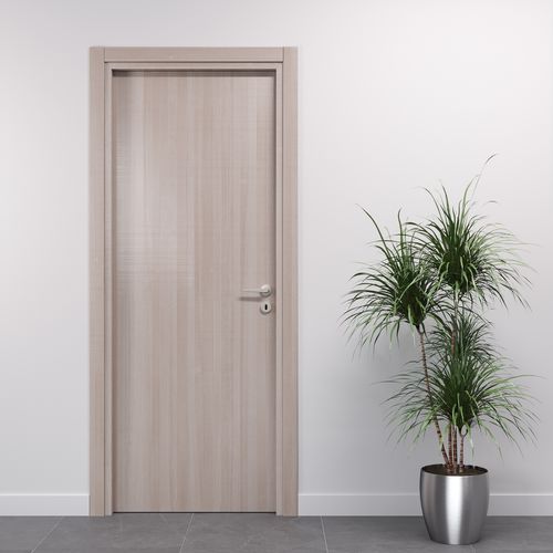 Porta interna - 801L - PORTE ITALIANE - com folheado de madeira / em abeto / em epícea