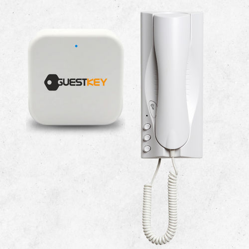 Porteiro eletrônico branco - ECOSMART GateLink - PORTE ITALIANE - de parede / unidade interna / unidade externa