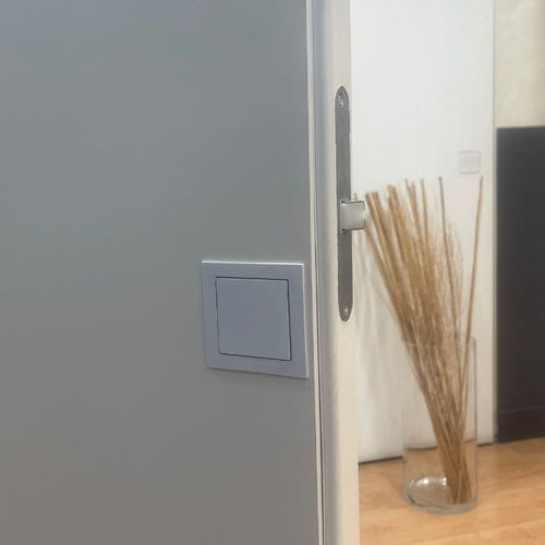 Maçaneta para porta - PORTE ITALIANE - metálica / contemporânea / da linha comercial