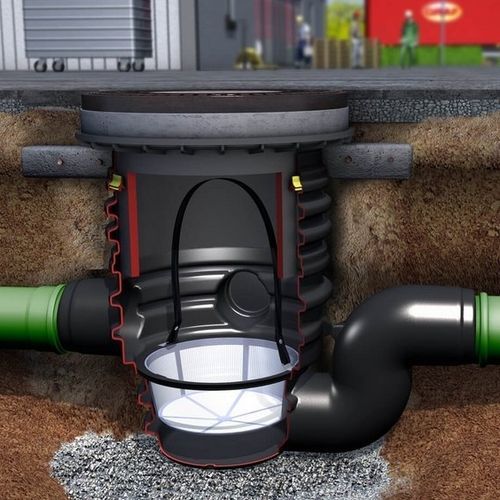 Pré-filtro para estação de tratamento - DRAINSTAR XL - GRAF International - para o tratamento de água