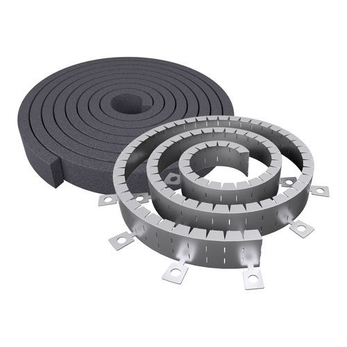 Bocal de arremate de ralo corta-fogo - AF Multicollar - AF Systems - para isolamento de tubo / em aço inoxidável