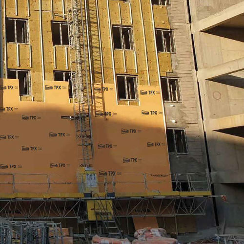 Isolamento térmico - TPX - Taouab - em fibra de vidro / em painéis / para ambiente externo