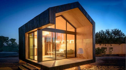 Casa pré-fabricada - READING - NingBo DeepBlue Smarthouse Co.,LTD. - contemporânea / estúdio / com estrutura de madeira