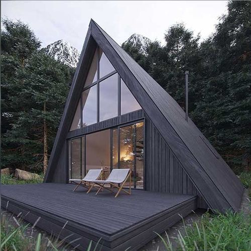 Estrutura pré-fabricada - A-FRAME LAKE - NingBo DeepBlue Smarthouse Co.,LTD.