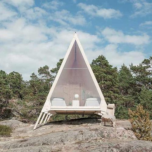 Casa pré-fabricada - A-FRAME CLOUDS - NingBo DeepBlue Smarthouse Co.,LTD. - moderna / térrea / em madeira