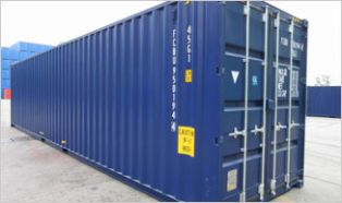 Contêiner da linha comercial - HIGH CUBE DOUBLE DOOR - Flex Box - para armazenamento