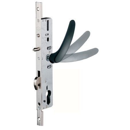 Fechadura mecânica - 1I5K - CVL - com pega / para porta de correr / de 1 ponto