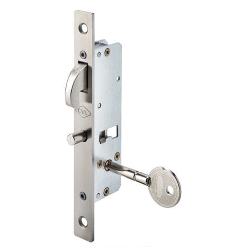 Fechadura mecânica - 1T8 SERIES - CVL - para porta de correr / de 1 ponto / da linha comercial