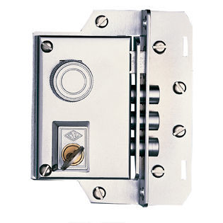Fechadura mecânica - 122A SERIES - CVL - para porta de entrada / de 1 ponto / da linha comercial
