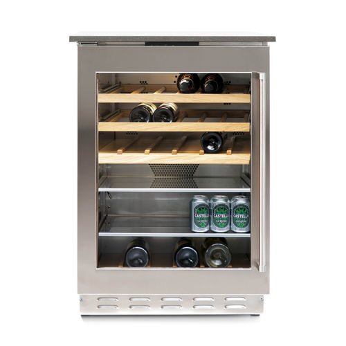 Refrigerador com 1 porta - UCB602TPO - Fhiaba - da linha residencial / de embutir / com porta de vidro