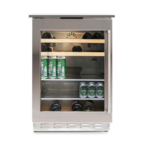 Refrigerador com 1 porta - UCB601TPO - Fhiaba - da linha residencial / de instalação livre / com porta de vidro