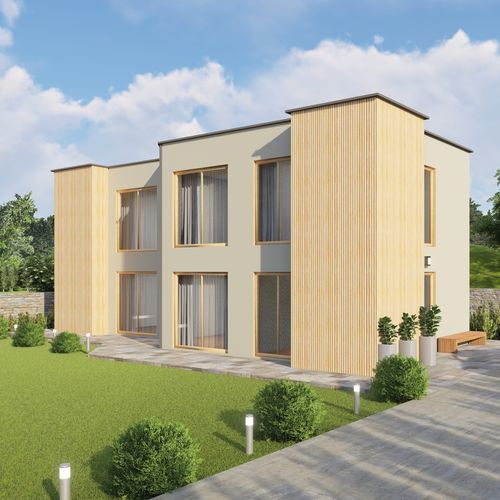 Casa pré-fabricada - VILLA ELECTRA - Frame House group Sia - ecológica / passiva / contemporânea