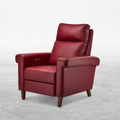 Poltrona de descanso contemporânea - ASTON - KARLSSON SEATING LTD. - em couro bovino de flor integral / reclinável / com encosto para cabeça