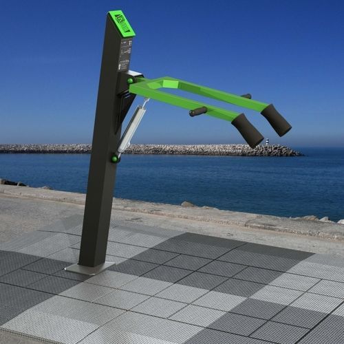 Aparelho de musculação agachamento (squat) - FIT X4 - Veco Urban Design - para ambiente externo / para espaço público